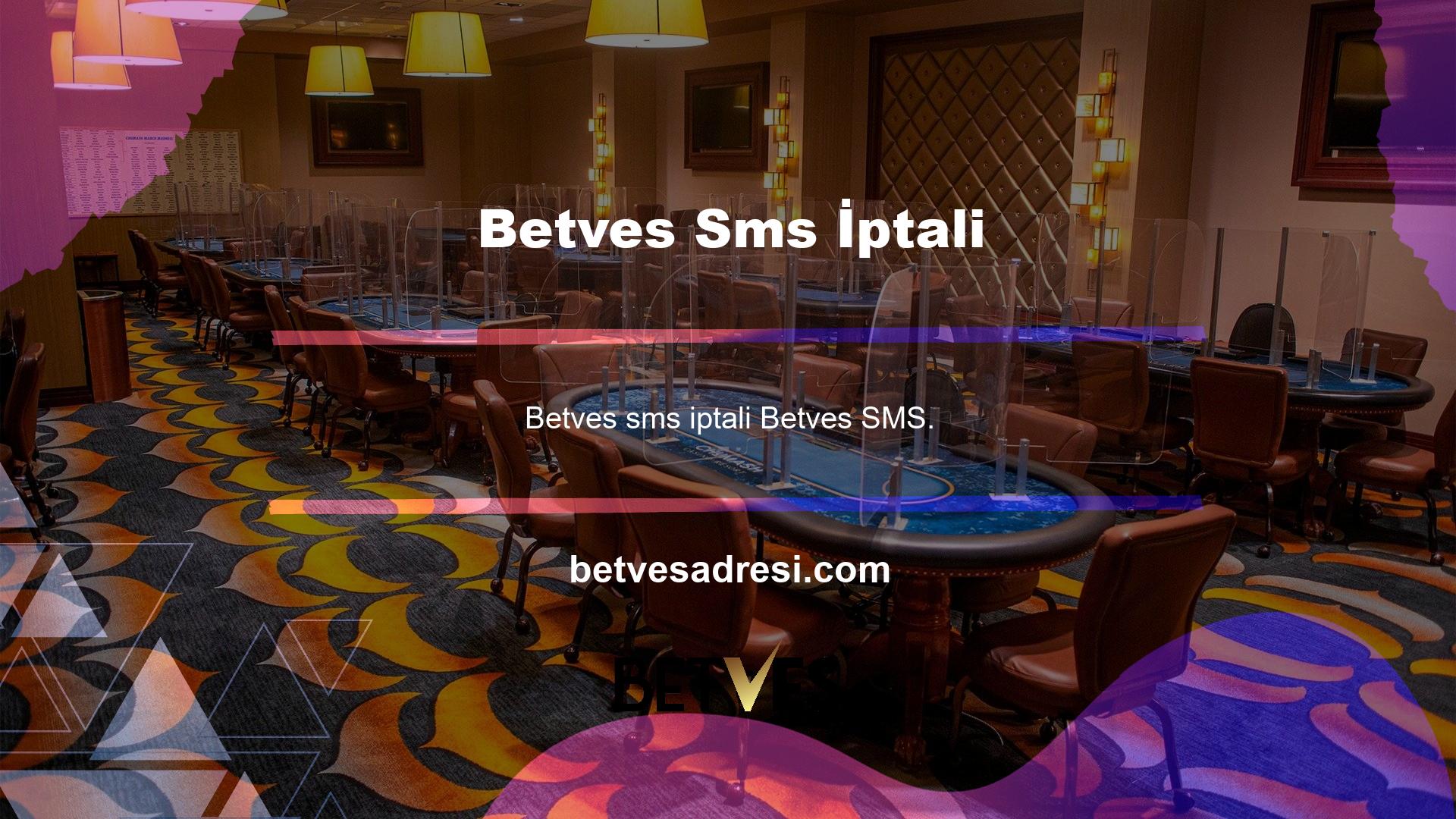 Betves SMS aboneliğinden çıkmak isteyen yatırımcılar destek ekibimizle iletişime geçebilir